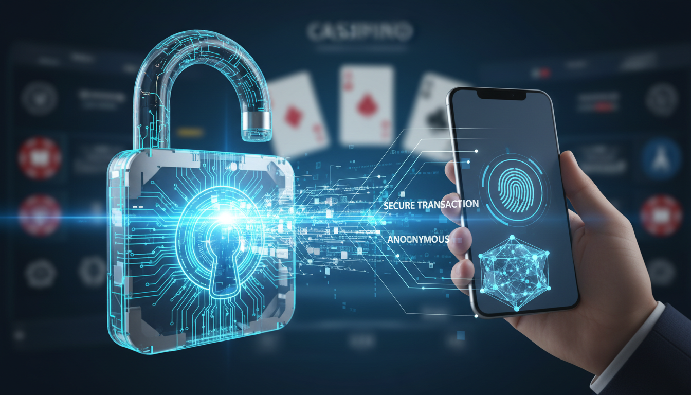 Abstract concept of digital privacy in online gaming